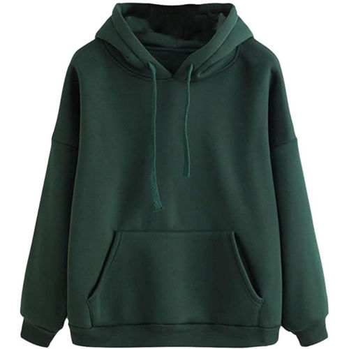 Generic Men's Fleece Hooded Neck Hoodie Unisex