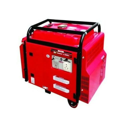 Red-Black 2 Kva Silent Petrol Generator