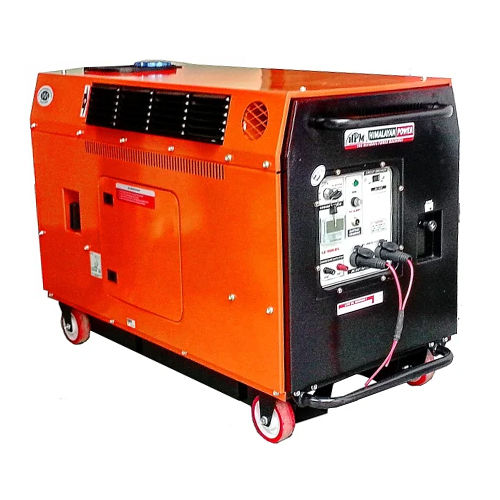 8.5 Kva Single Phase Generator - Color: Orange-Black