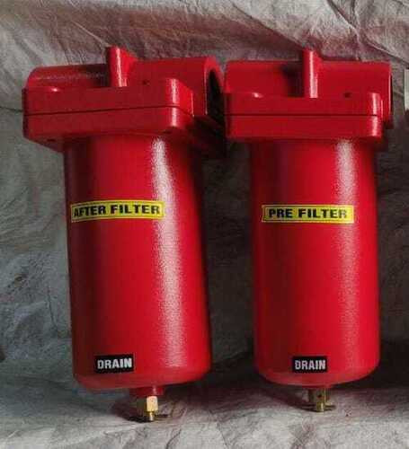 Red Compressed Air Filter