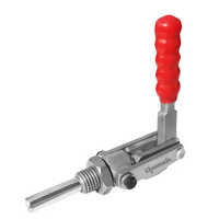Tc-fm Series Toggle Clamps - Mild Steel, Various Sizes Available, Silver Color | Industrial Usage, Durable Metal Construction