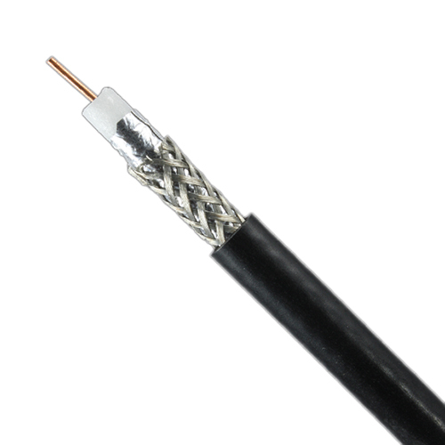 Black Jy-899 8D-Fb 50 Ohms Siamese Cable