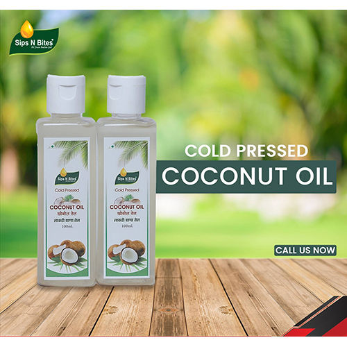 Coconut Oil 100 Ml. Pack Of 2 Purity: High