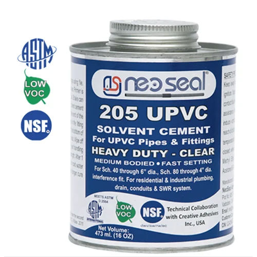 205 Upvc Solvent Cement Application: Pharmaceutical