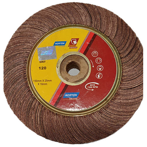 Flap Wheel - Color: Brown