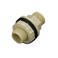 Cpvc Tank Nipple - Cpvc Material, 1-inch Diameter, White Color | Durable Female Connection, Hot-rolled Design, Warranty Included