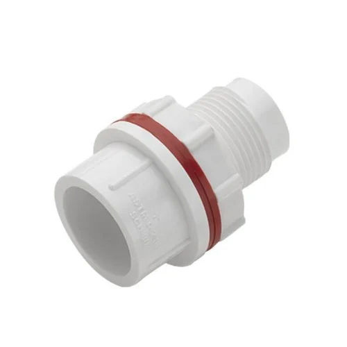 White Upvc Socket Tank Nipple