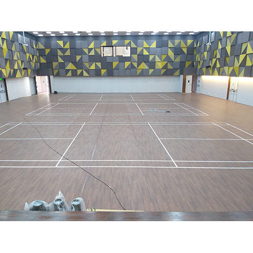 Wooden Badminton Court Services