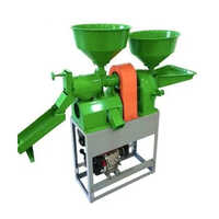 Semi-Automatic Combine Mini Rice Mill Machine