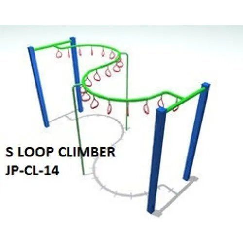 Mild Steel S Loop Playground Climber