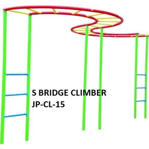 Mild Steel S Bridge Playground Climber