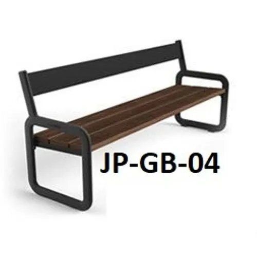 Jp-Gb-04 Iron Garden Bench No Assembly Required