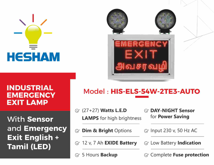 Emergency Exit lights