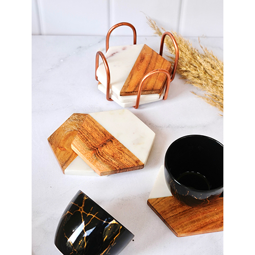 Hexagon WM Coasters