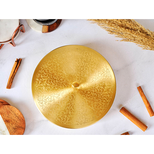 Meenakari Brass Roti Box