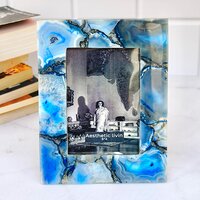 Blue Agate Photo Frames
