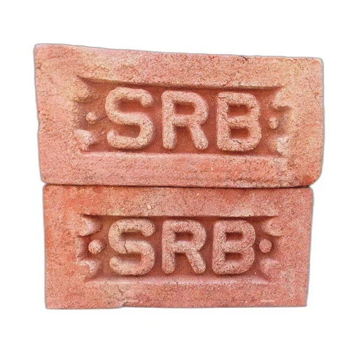 9x4x3 inch SRB Red Bricks - Clay Material, 9 in x 4 in x 3 in Dimensions , High Strength and Vibrant Red Color for Durable Building Solutions