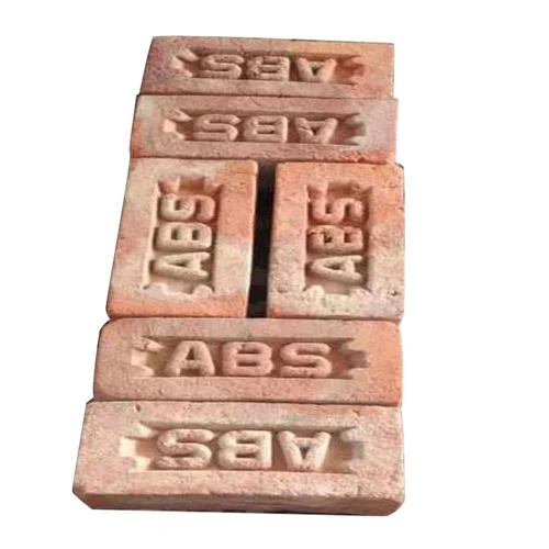 10x5x3inch ABS Red Bricks - Clay Material, 10x5x3 Inches, Vibrant Red Color | Rectangular Shape, High Strength for Reliable Use