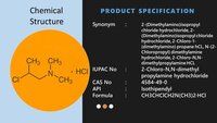 2-(DIMETHYLAMINO) ISOPROPYL CHLORIDE HCL INTERMEDIATE