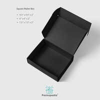 Black Corrugated Mailer Box