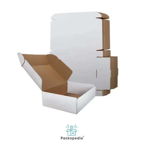 White Corrugated Mailer Box