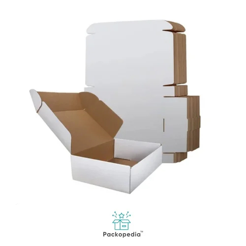 White Corrugated Mailer Box