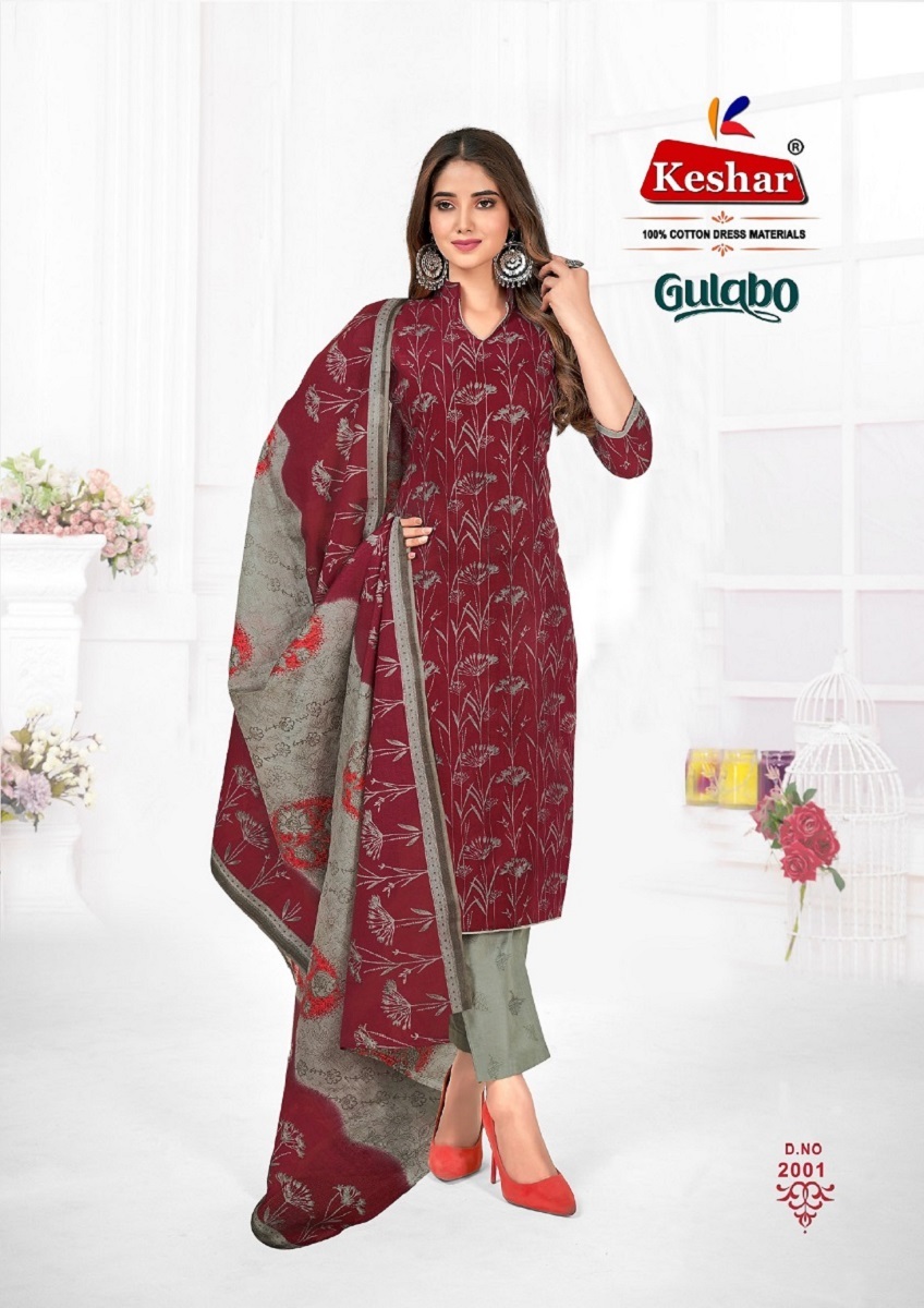 Keshar Gulabo Vol-2 Dress Material