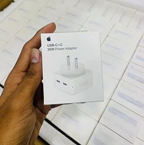 iPhone 35W Dual USB-C Port Power Adapter