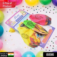 Big Size Balloons Kinds Of Rainbow Party Latex Balloons (3 Pcs Set - Application: As Per Product Requirement