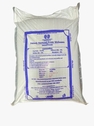 POTASH DERIVED FROM MOLASSES