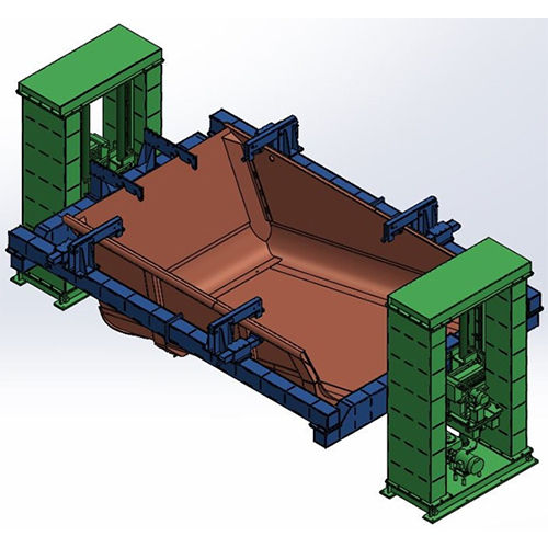 WELDING POSITIONER WITH ADAPTOR COMMON FOR MULTI MODELS 360 DEGREE ROTATION - 2000MM VERTICAL TRAVEL