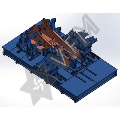 HYDRAULIC FITUP FIXTURE UPPER FRAME CENTER SECTION