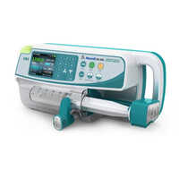 Syringe Infusion Pump - Pvc Material, White Color, Multiple Use , Sterilized And Recyclable Design With Warranty For Hospital Applications