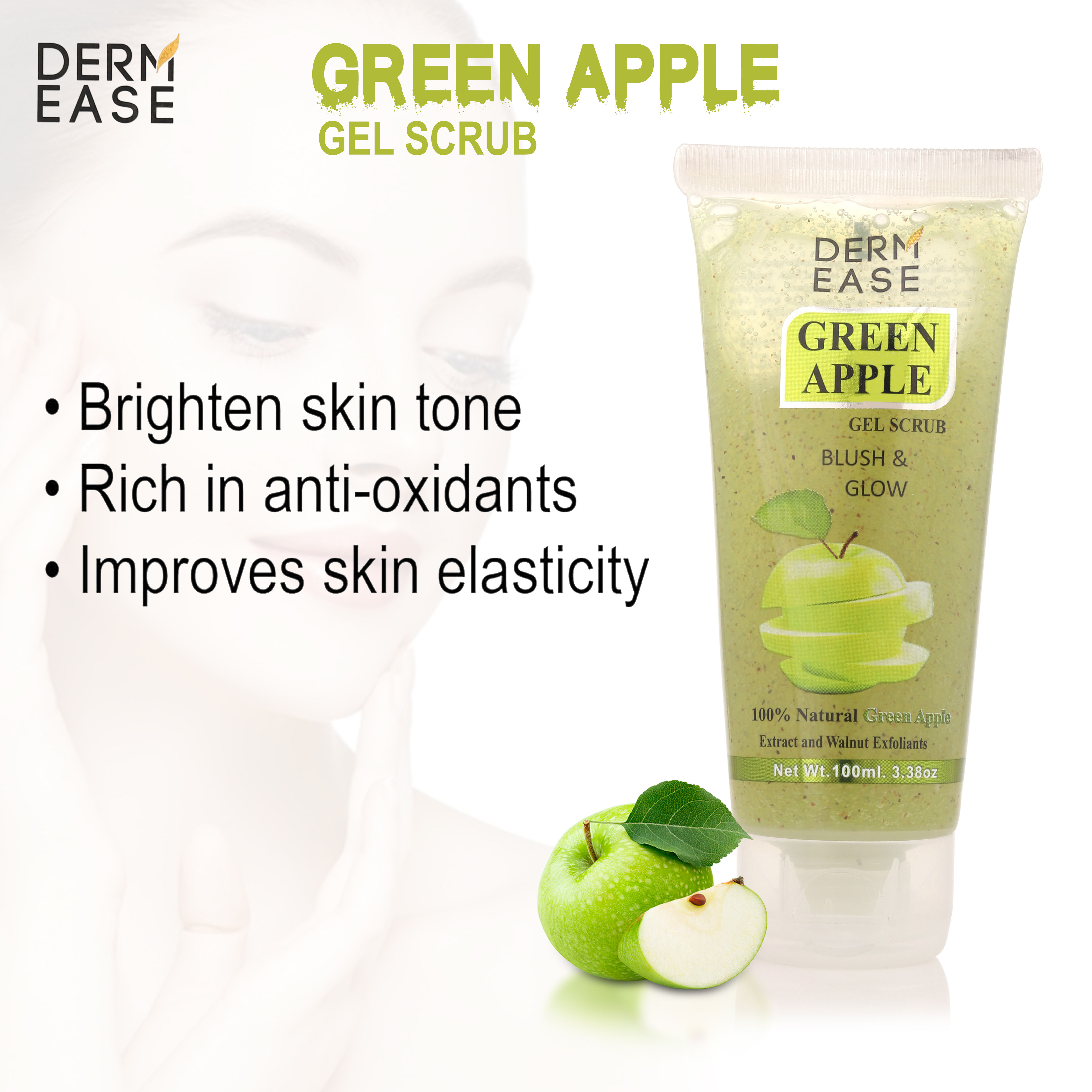 Green Apple Gel Scrub - Product Type: Beauty Products