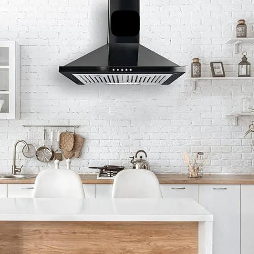 Electric Kitchen Black Chimney