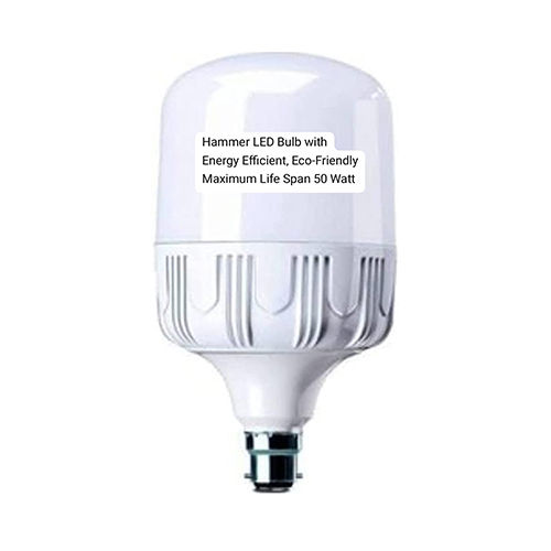 White 50W Hammer Led Bulb