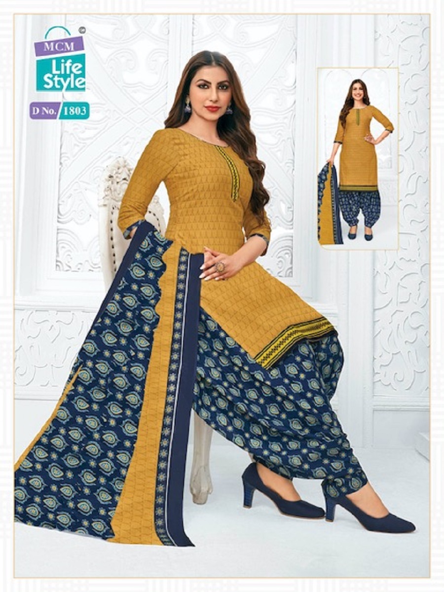 Mcm Priya Vol-18 Dress Material
