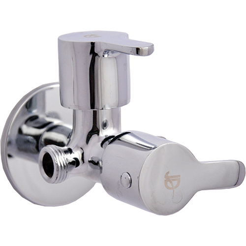 Angle Cock 2 Way With Wall Flange