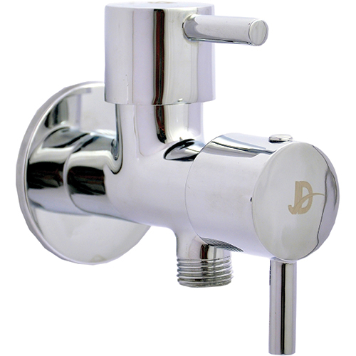 Angle Cock 2 Way With Wall Flange