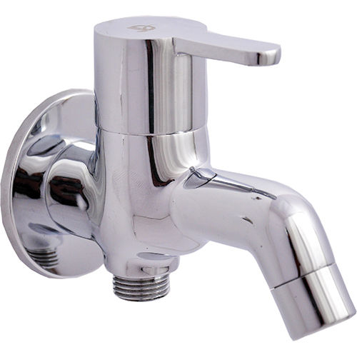 Chrome Plating Color Bib Cock 2 Way With Aerator And Wall Flange