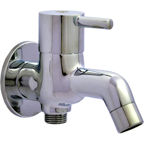 Bib Cock 2 Way With Aerator And Wall Flange