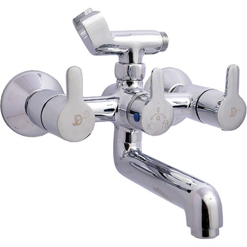 Chrome Plating Color Wall Mixer With Shower Arrangement