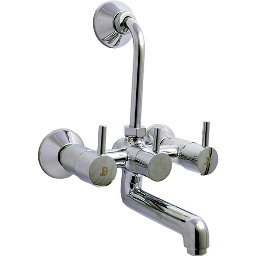 Wall Mixer With Bend Set