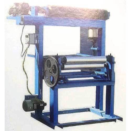 Blue Paper Tube Labelling Machine