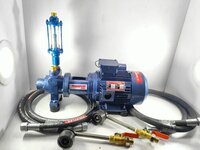 Rotary Vane Lpg Transfer Pump - Non Cmri Flameproof, 1/2" X 1/2" Size | 5 Kg/min Max Flow Rate, Electric 220v, Blue, 2900 Rpm, 5 Kg/cmâ² Discharge Pressure