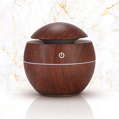 Katharos Ultrasonic Wooden Globe Aroma Humidifier