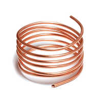 Solid Bare Copper Wire - Pure Copper, Different Sizes Available, Brown Color | Industrial-grade For Air Conditioning, Refrigeration, And Water Heaters, Durable With Bare Insulation