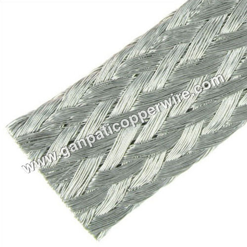 Flat Braided Tinned Coated Copper Wire