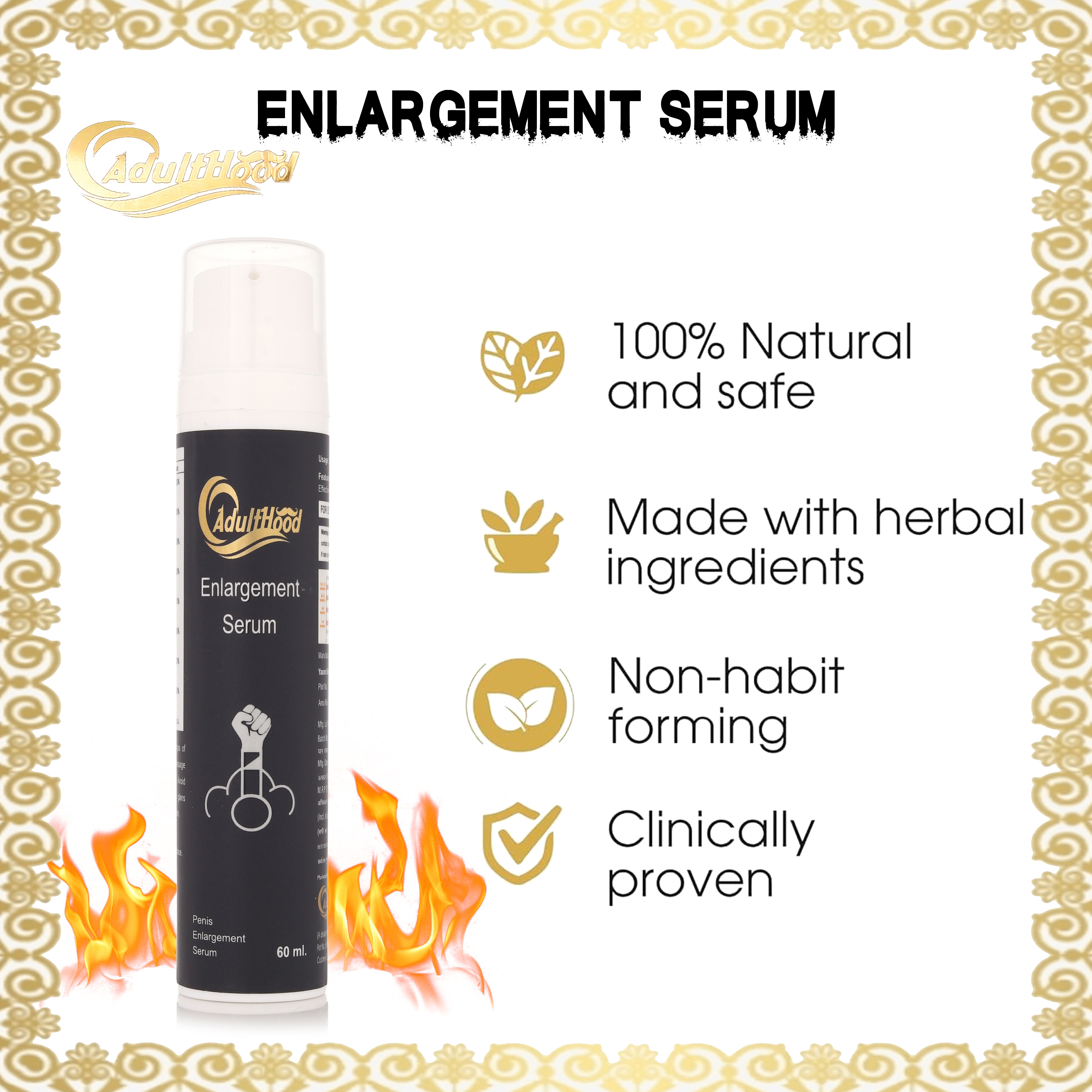 ADULTHOOD MEN ENLARGEMENT SERUM