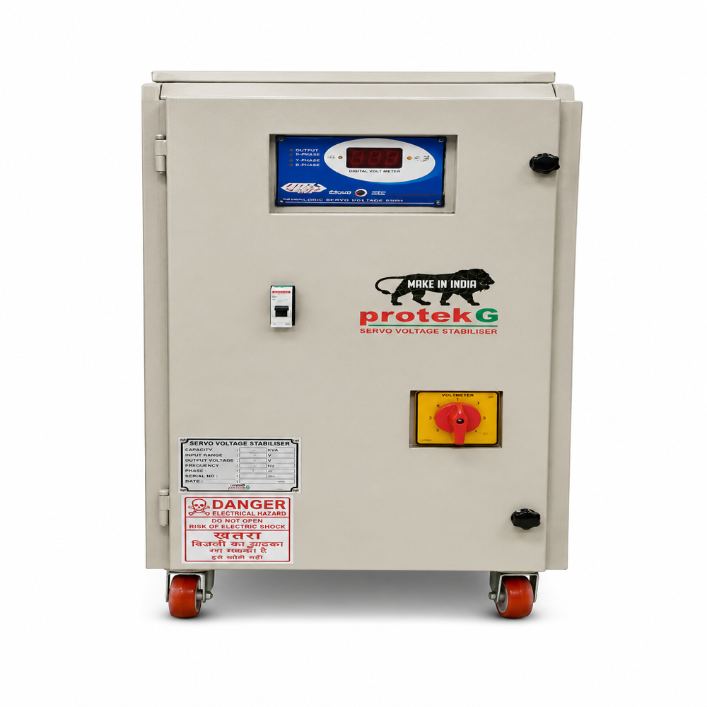 15 Kva Single Phase Automatic Voltage Stabilizer - Ambient Temperature: 0c-45c